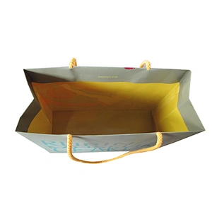 Custom Design Wholesale Eco-Friendly Chinese Small Art Card Paper Bag with Handles