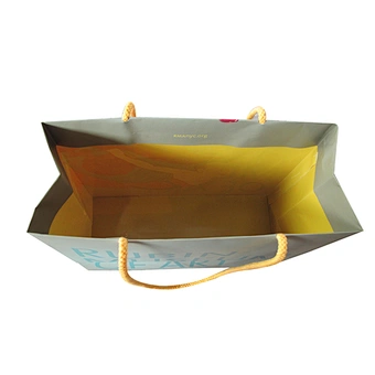 Custom Design Wholesale Eco-Friendly Chinese Small Art Card Paper Bag with Handles
